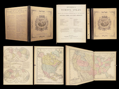 Mitchell’s School Atlas: comprising the maps, etc., designed to accompany